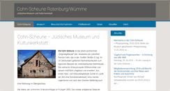 Desktop Screenshot of cohn-scheune.de